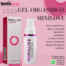 Minilove gel orgasmico femenino